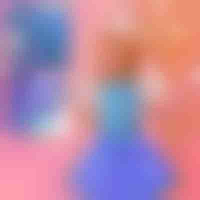 Блестяща пола с LED светлини PRINCESS