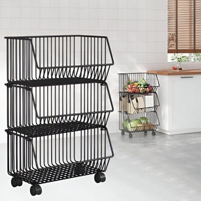 Количка с 3 кошници | CARTSTACK