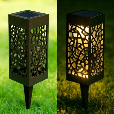 Соларна лампа Decoratove (2 броя) | GARDENIAS