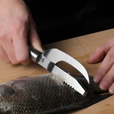 Стоманен уред за почистване на риба | FISHBLADE