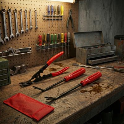 Комплект от 3 инструмента за демонтаж на автомобилни щипки | CLIPREM